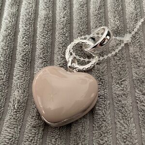 Elegant Heart Charm Necklace